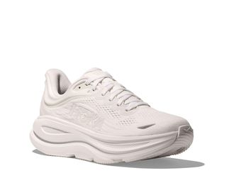 Hoka One One Laufschuh HOKA ONE ONE BONDI 9, Damen, Gr. 36,5, wei&szlig;, wei&szlig;, Synthetik, Textil, Schuhe Laufschuh, f&uuml;r mehr D&auml;mpfung