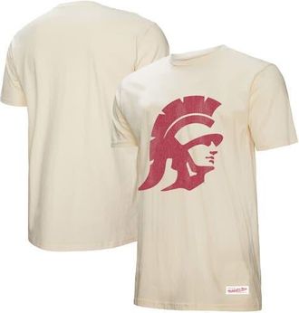 Mitchell & Ness Mens Mitchell & Ness Cream USC Trojans Vintage Tone T-Shirt at Nordstrom, Size Medium