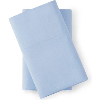 Tommy Hilfiger Hilfiger Essentials Cotton Pillowcases in Boathouse Blue at Nordstrom Rack, Size Standard