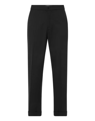 Philipp Plein Wool Wide Leg Trousers