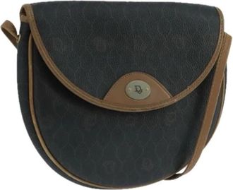 Dior Pre-owned Cross Body Bags, female, Black, Size: ONE SIZE Pre-owned Vintage Shoulder Bag