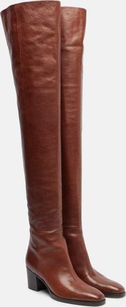 Saint Laurent Stivali cuissardes Odeon in pelle