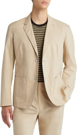 Rag & Bone Shift Cotton Blazer in Khaki at Nordstrom Rack, Size 36