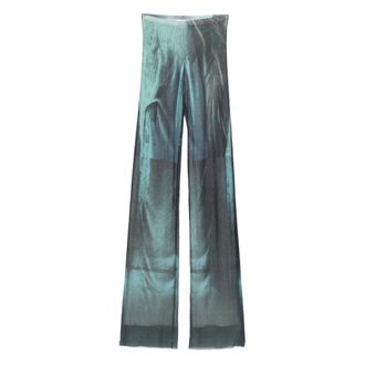Jean Paul Gaultier Abstract-print Trousers