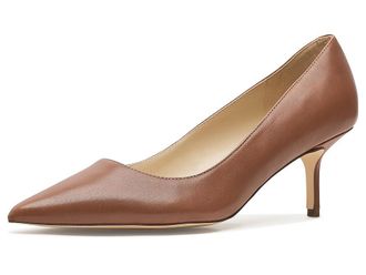 Nine West Arlene High Womens Heels Light Brown : 5.5 M, Suede