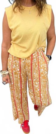 Bel Kazan Aster Pant In Clay