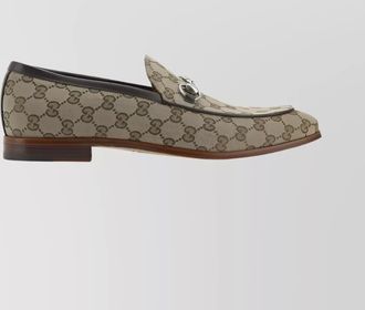 Gucci logo-print loafers