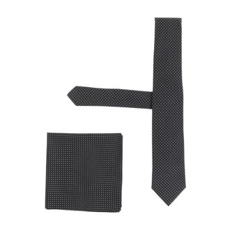 HUGO BOSS Set de corbata y pa&ntilde;uelo H-Set - Accessories - Hombre - Negro - ONE SIZE