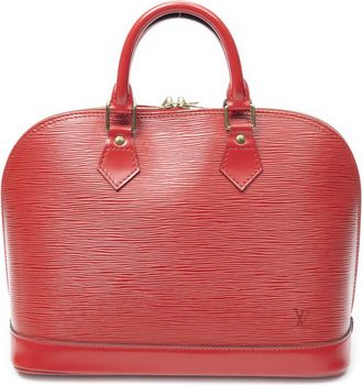 Louis Vuitton Pre-owned Womens Alma PM Handbag - Red - One Size