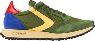 Valsport Vintage Nylon Sneaker Groen Multicolor - Heren - Sneakers - Groen - 45 EU - Nylon - Schoenen
