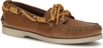 Golden Goose Womens Cruise Boat Loafers Tan Calf Leather Bos Taurus