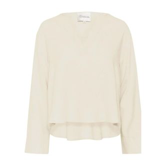 MY ESSENTIAL WARDROBE DiasMW Blouse - female - My Essential Wardrobe - Blouses - Beige - M - Blouses & Shirts