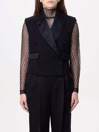 Dolce & Gabbana Gilet doppiopetto Dolce & Gabbana in misto lana e seta