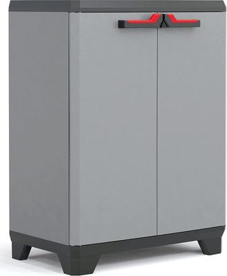 Keter Mueble Bajo De Resina Gris Con 1 Balda Para Muebles De Exterior Stilo