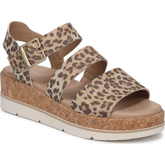 Dr. Scholls Once Twice Platform Sandal in Sandtan at Nordstrom Rack, Size 7.5