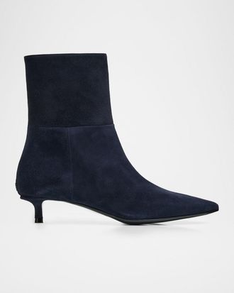 Jimmy Choo London Lory 35 Suede Ankle Booties
