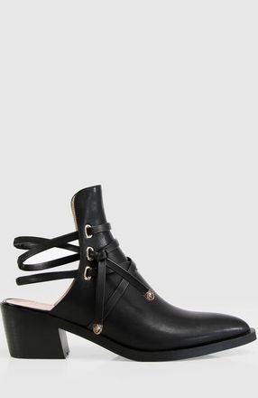 Belle & Bloom Cant Be Tamed Open Back Boot in Black at Nordstrom, Size 9