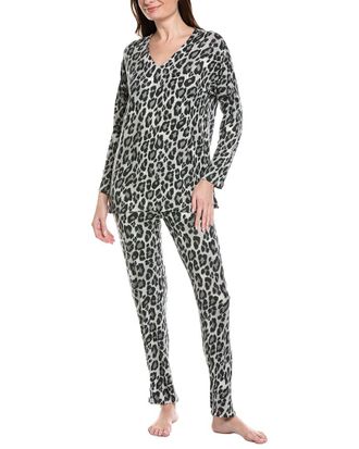 Natori 2Pc Ombre Print Pajama Set