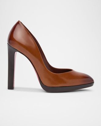 Christian Louboutin 120mm Fannylove Leather Pumps