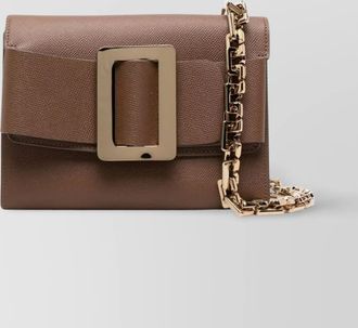 Boyy accordion calf leather shoulder bag