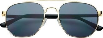 Freyrs Eyewear Austin Square Unixes Sunglasses in Gold /Gray at Nordstrom