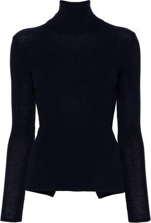 P.A.R.O.S.H. ribbed jumper - women - Wool - S - Blue