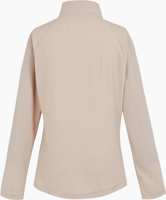 Regatta Womens Regatta Great Outdoors Womens/Ladies Montes Half Zip Fleece Top - Tan - Size: 10
