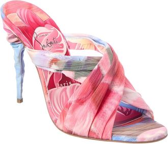 Christian Louboutin Affabula Canvas Sandal