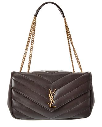 Saint Laurent Loulou Medium Leather Shoulder Bag