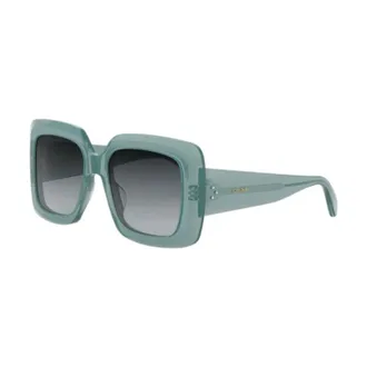 Celine CL40263I69B Square Full Rim Sunglasses - Green