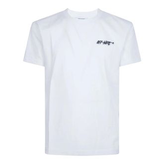 Off-white T-Shirts, male, White, Size: XL Off T-shirts and Polos White