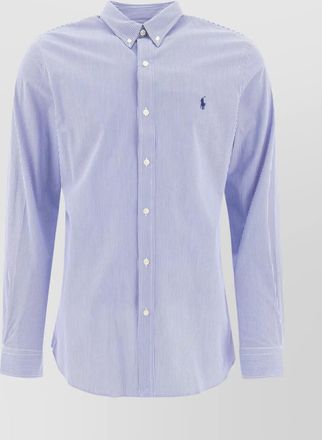 Polo Ralph Lauren button-down collared shirt cuffed sleeves
