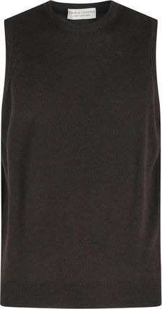 FILIPPO DE LAURENTIIS Girocollo Lana Cashmere - Heren - Spencers - Bruin - M - Wol - Truien & Vesten