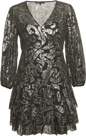 Maje Abito con scollo a V - Nero