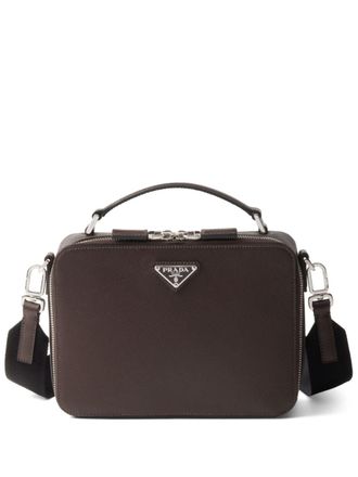 Prada Borsa tote media - Marrone