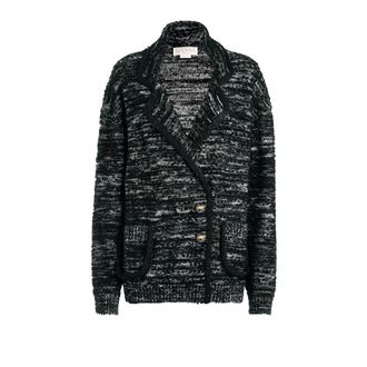Genny Gebreid Vest - Dames - Truien - Zwart - Maat: S