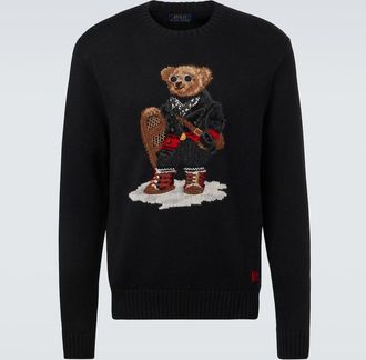 Polo Ralph Lauren Polo Bear cotton and cashmere sweater