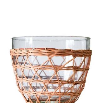 Be Home Rattan Cage Bowl in Natural - Medium at Nordstrom