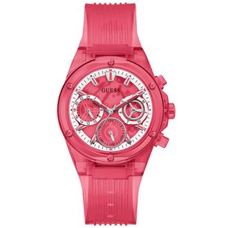 Guess Red Multi-Function Red Dial Ladies Watch GW0438L4