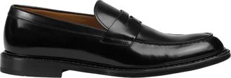 Doucal's Leren Loafer - Heren - Loafers - Zwart - 44 EU - Leer - Schoenen