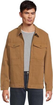 Liverpool L.A. Zip Jacket Mens Jacket Chestnut : 2XL, Cotton/Elastane