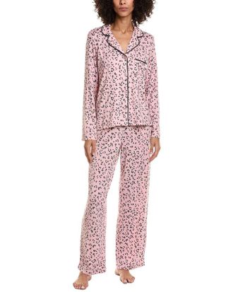 DKNY Dkny 2Pc Notch Top & Pant Sleep Set