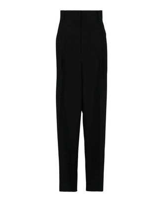 Ferragamo Womens Wide-Leg Trousers In Black