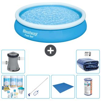 Bestway Piscina Bestway Fast Set Redonda - 366x76 Cm - 7-piezas S21391