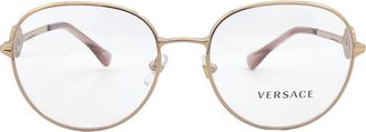 Versace Demo Round Ladies Eyeglasses VE1288 1412 54