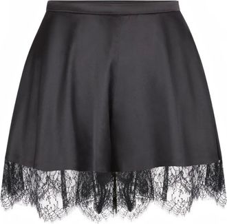 Nina Ricci Shorts con ricamo - Nero