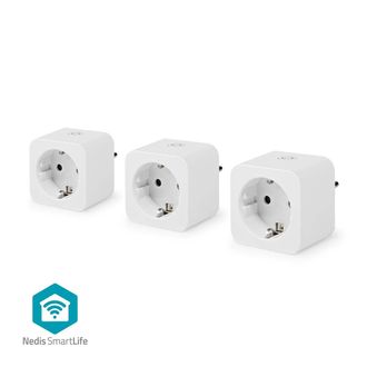 Nedis Enchufe Inteligente Smartlife Wifi Str&ouml;mm&auml;tare 3680 Vatios Tipo F (cee 7/7) 0 - 55&deg;c Android/ios Vit