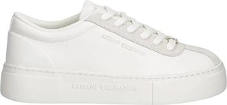 A|X Armani Exchange Xw 003065 Platform Sneakers - Dames - Sneakers - Wit - 37 EU - Leer - Schoenen