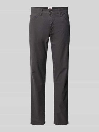 Brax Brax Regular Fit Hose mit 5-Pocket-Design aus Baumwoll-Mix Modell Cadiz in Anthrazit, Gr&ouml;&szlig;e 32/30