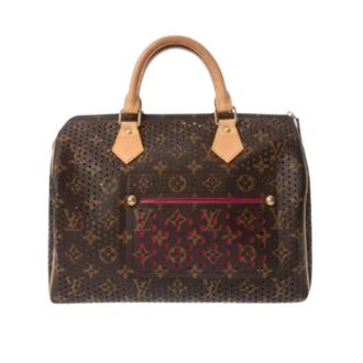 Louis Vuitton Pre-owned Handbags, female, Brown, Size: ONE SIZE Pre-owned Monogram Perforated Handbag